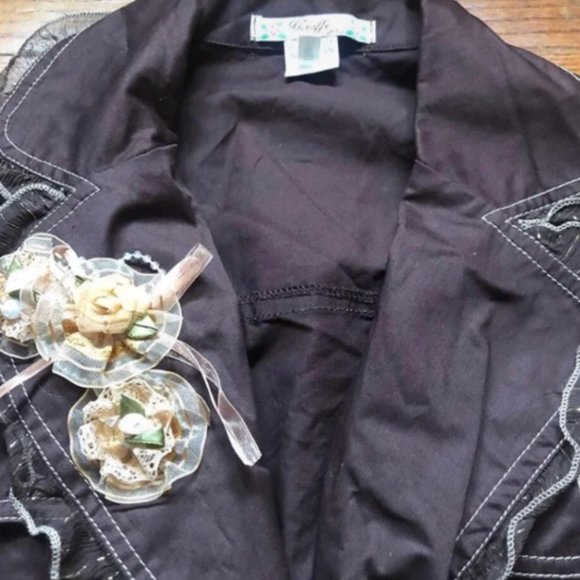 Vintage Brown Light Jacket - Picture 2 of 3